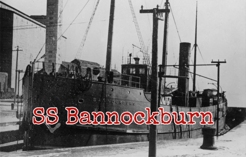ss bannockburn in drydock